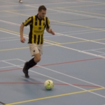 Danny Benning in actie voor ZVV Adelaars in 2024.